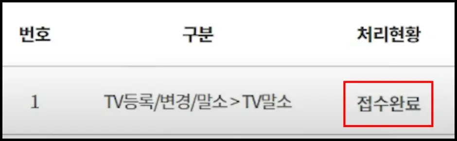 KBS TV 수신료 홈페이지 인터넷 해지 신청 방법 5