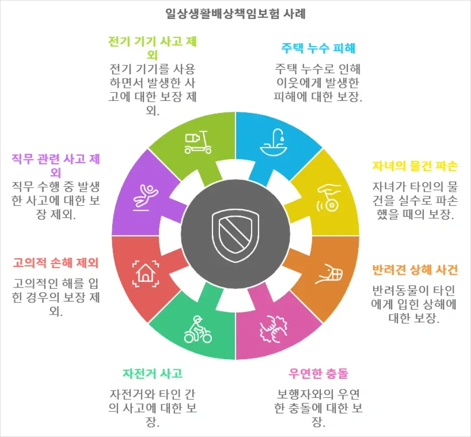 일상생활배상책임보험 사례