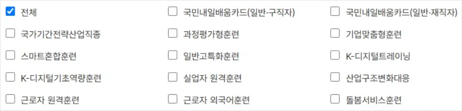 국비지원교육 종류 및 무료교육 신청 방법