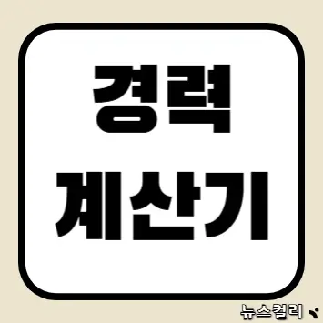 경력 계산기