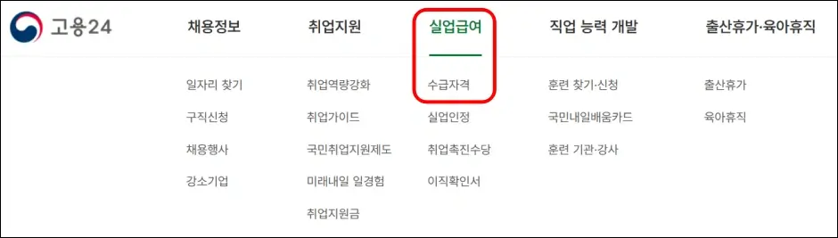 실업급여 수급기간 연기 신청 방법
