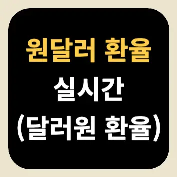 원달러 환율 실시간(달러원 환율) 원달러 환율 실시간